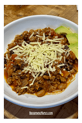 Easy gluten-free, grain-free chili.